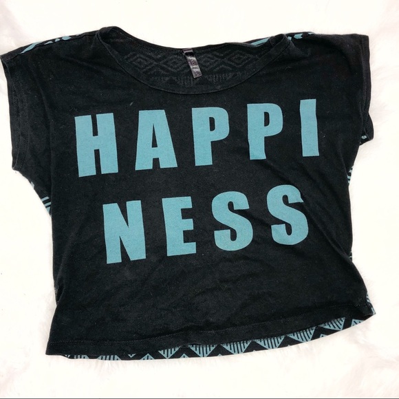 Full tilt Large happiness boho graphic T-shirt - Picture 2 of 3